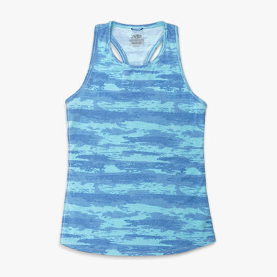 Women's Ocean Bound Printed Performance Tank | Air Force Shoreline Camo