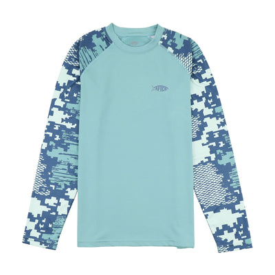 Youth Tactical Camo LS Performance Shirt